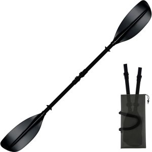 Adjustable Kayak Paddle for Adults, Kayak Paddles 60-90" Length Kayaking Boating Canoeing Oar Outdoors Kayak Paddle Fihsing Kayak Oar Thickened Stainless Steel Less Likely to Break