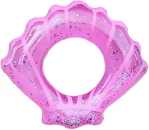 ZAH Shell Swim Rings for Kids Adults Pool Swimming Ring Inflatable Float Raft Water Swim Tube Summer Beach Party Decoration
