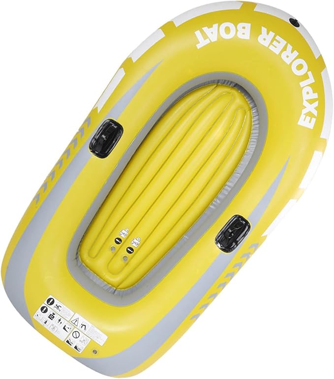 LIANGLIDE Inflatable Kayak Inflatable Kayak 2 Person 30×23×8 PVC Inflatable Kayak Canoe 2 Person Rowing Boat Fishing Drifting Diving