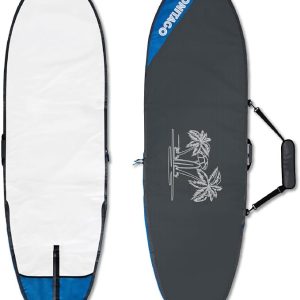 Surfboard Bag Zippered Day Bag with Shoulder Strap and Handle | Surfboard Carrying Bag for Storage and Transport, Size 7'0", 7'6", 8'0", 8'6", 9'2", 9'6", 10'0"