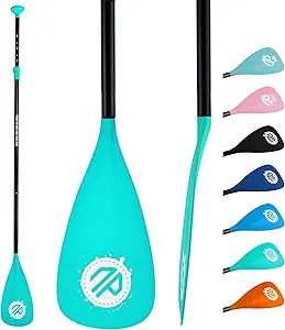 niphean 3/4-Piece Kayak Paddle, Adjustable Paddle Board Paddles, SUP Paddle | Lightweight and Durabl, Detachable Stand Up Paddle Board Accessories Oars with Aluminum Alloy Shaft and Fiberglass Blade