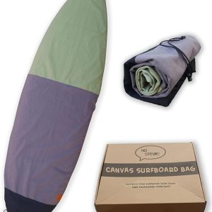 Ho Stevie! Canvas Surfboard Bag Cover - No Melted Wax on Car - Sun/Ding Protection