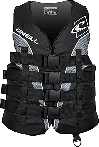 O’Neill Men’s SuperLite USCG Approved Life Vest – Lightweight Men’s Life Jacket for Boating, Wakeboarding, Waterskiing & Your Favorite Water Activities